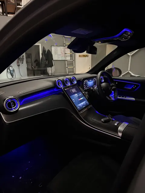 Interior ambient lighting fitted at DH Styling