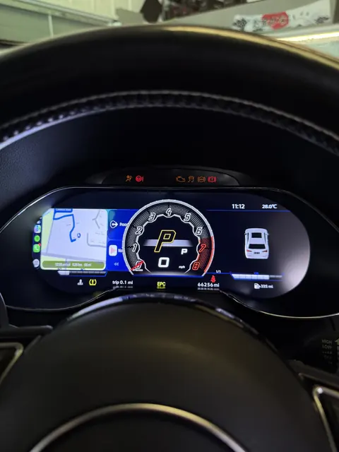 Digital instrument cluster